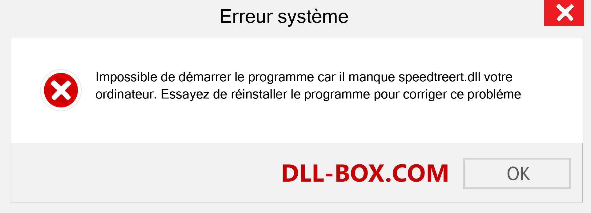 Le fichier speedtreert.dll est manquant ?. Télécharger pour Windows 7, 8, 10 - Correction de l'erreur manquante speedtreert dll sur Windows, photos, images